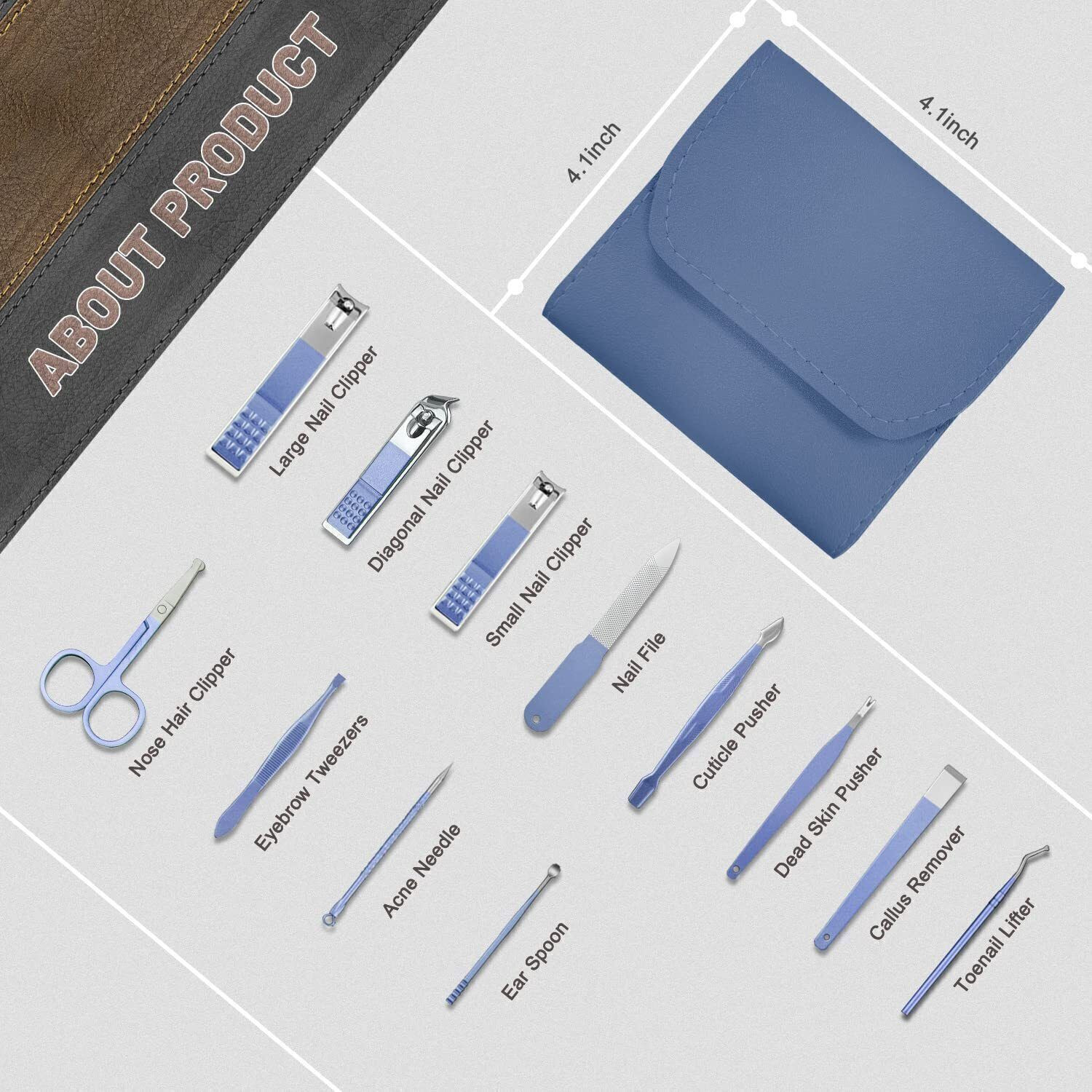 Image of ShopEra Nailcliper blue
