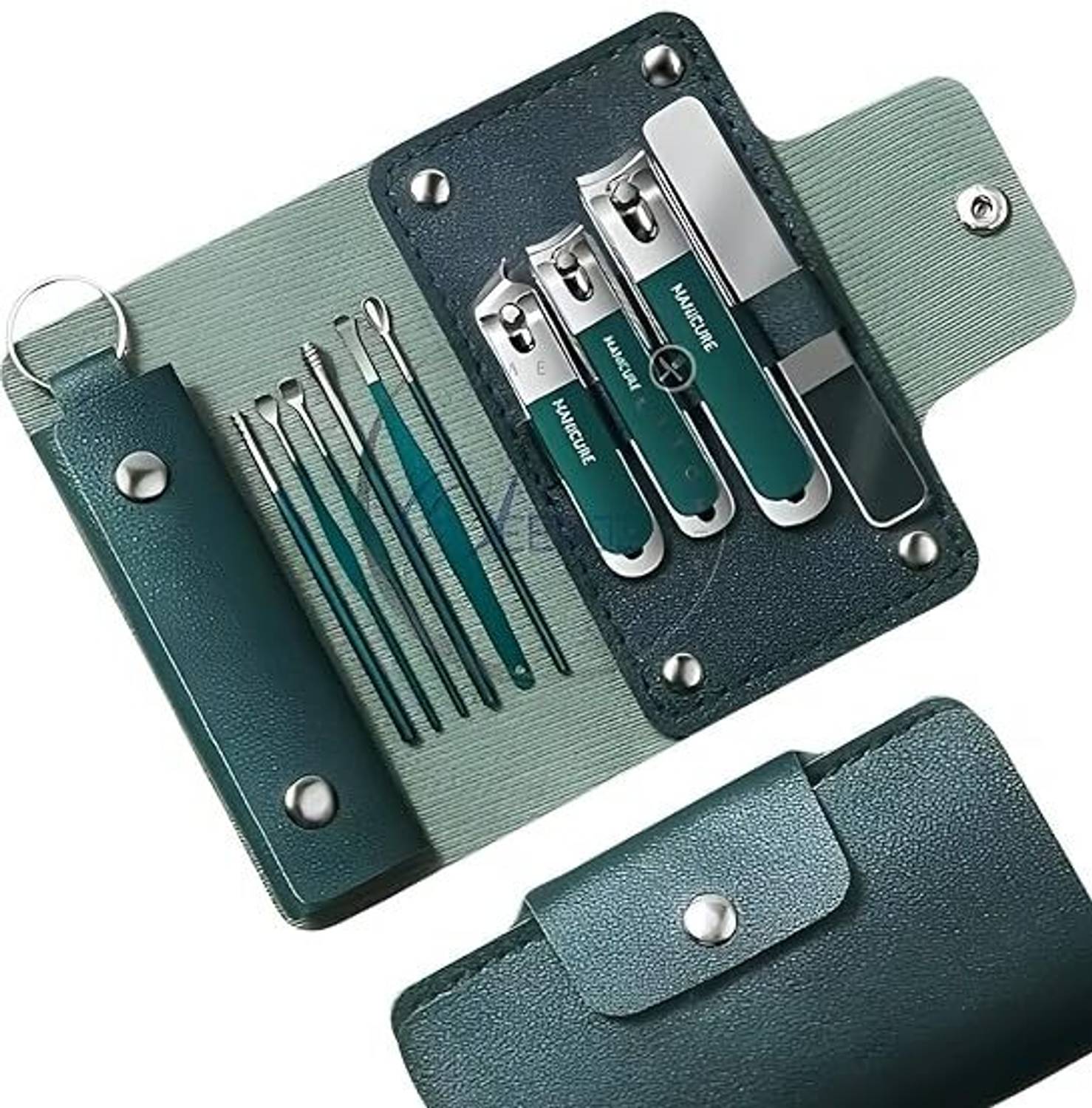 Aarvion 10 in 1 Nail Clipper Set with Ear Cleaner - Manicure Pedicure Kit