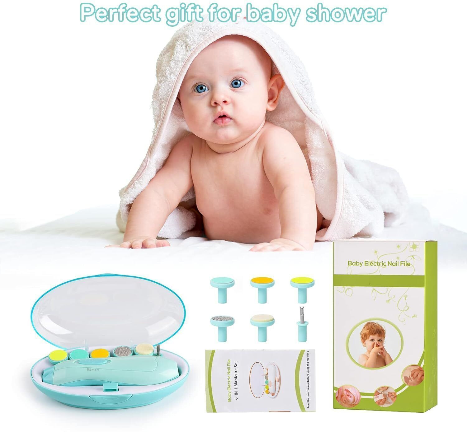 Image of RACCOON Baby Nail Clippers with Light for Safe and Easy Baby Nail Care