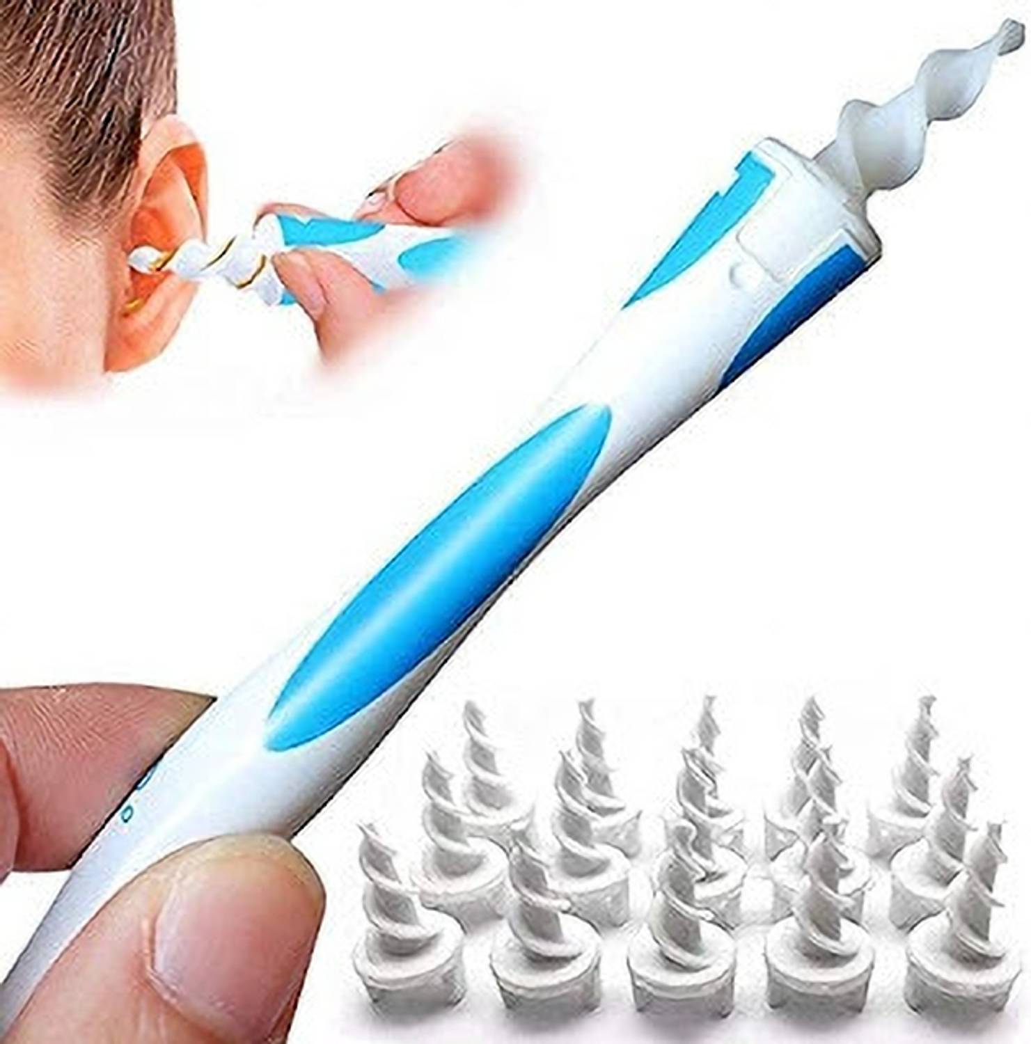 4square Ear Wax Cleaner - Resuable Ear Cleaner Tool
