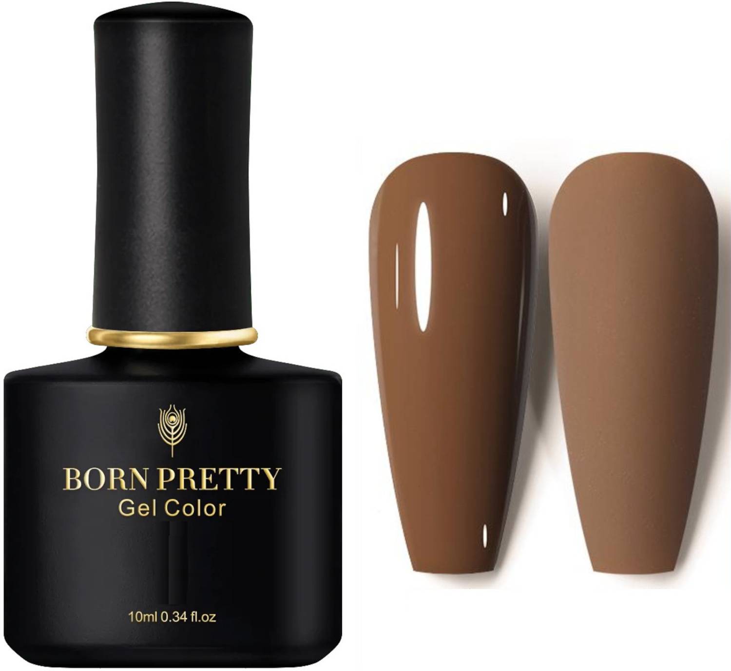 BORN PRETTY 10ml Black Spar Series Glossy / Matte Gel Polish UV LED Color Gel Nail Polish-93 BP-10ml-93