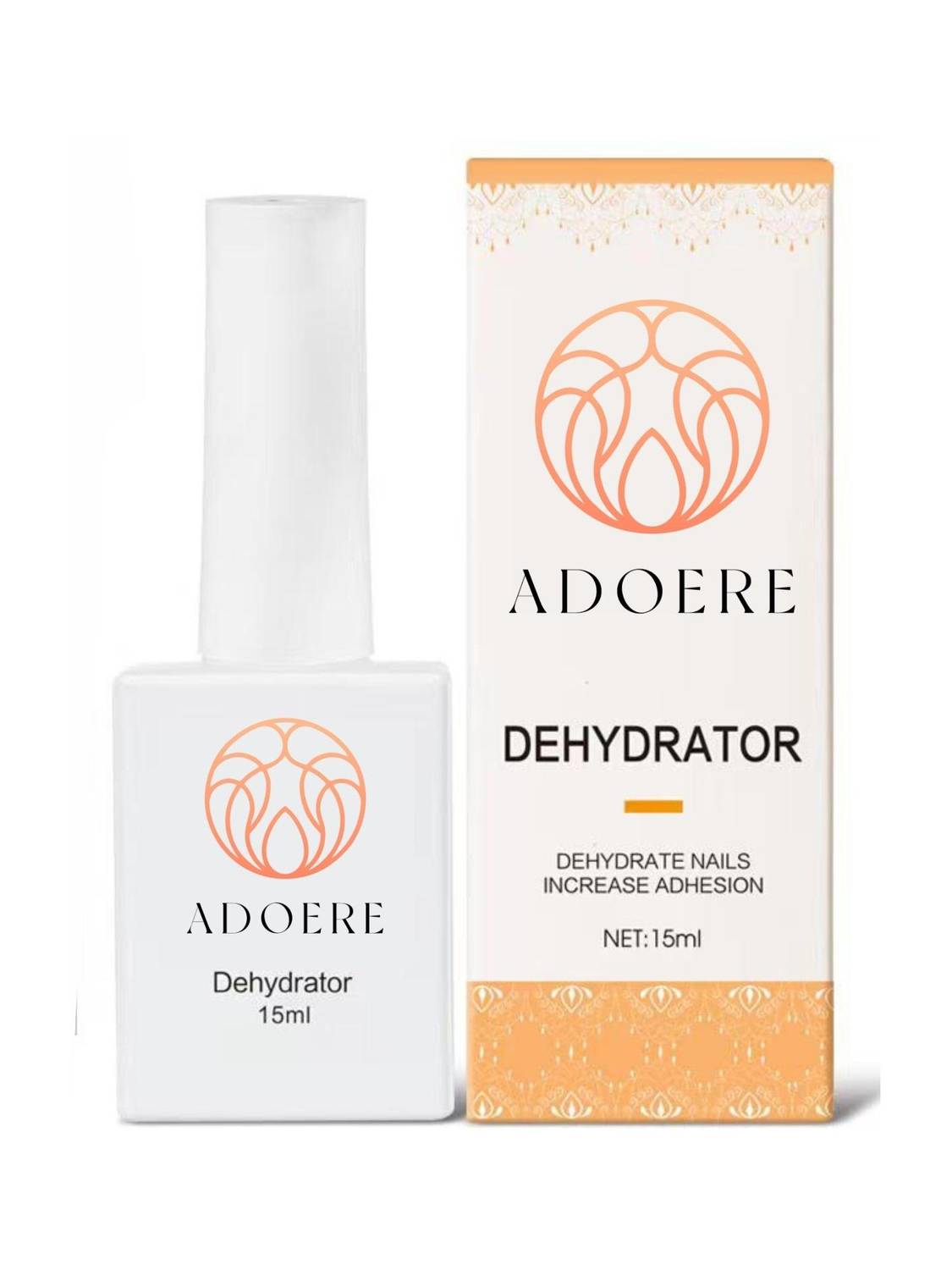 Adoere Acid Free Nail Dehydrator Nail Prep for UV Gel Nail Polish Acrylic Nails AD Dehydrator