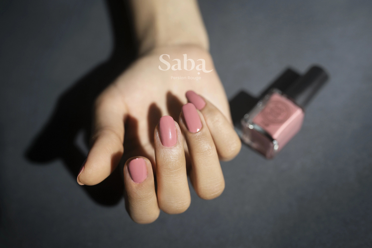 Image of Saba Breathable Nail Paint 12 ml | PERSIAN ROUGE Brown