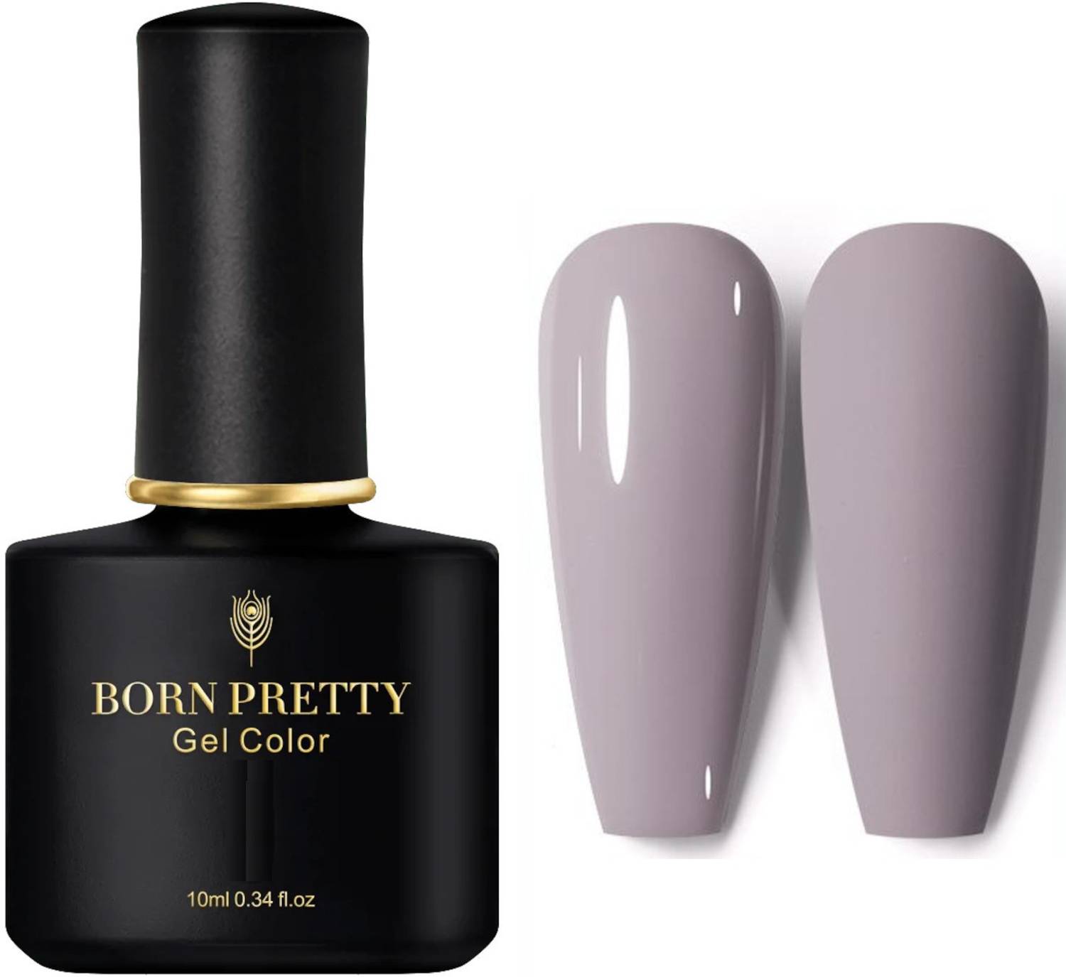 BORN PRETTY 10ml Black Spar Series Glossy / Matte Gel Polish UV LED Color Gel Nail Polish-96 BP-10ml-96