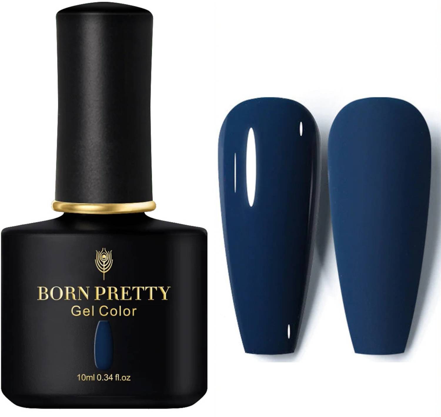 BORN PRETTY 10ml Black Spar Series Glossy / Matte Gel Polish UV LED Color Gel Nail Polish-79 BP-10ml-79