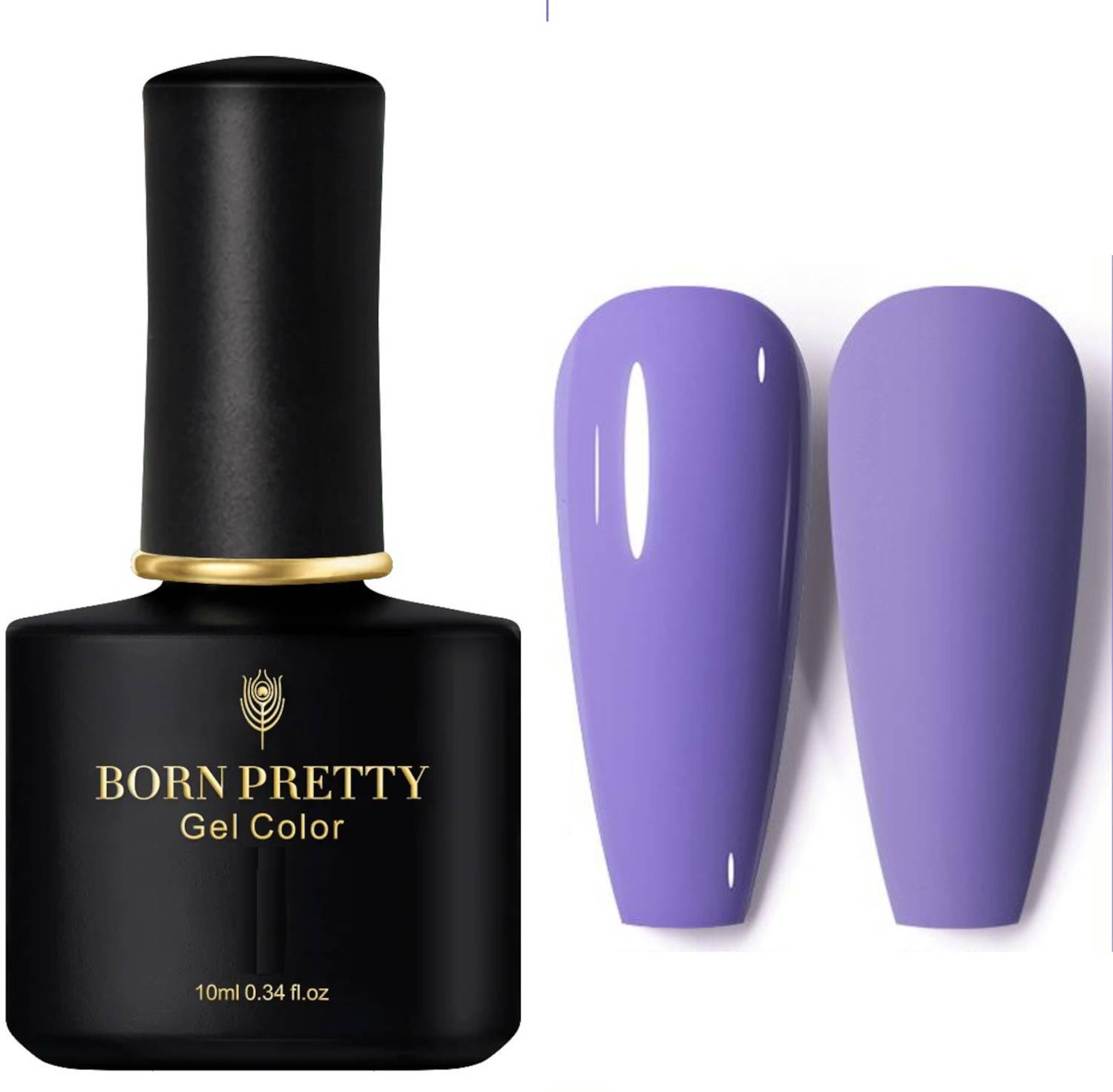BORN PRETTY 10ml Black Spar Series Glossy / Matte Gel Polish UV LED Color Gel Nail Polish-69 BP-10ml-69