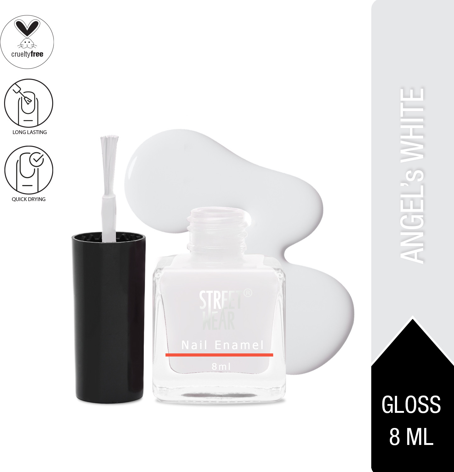 Image of STREET WEAR Angel'S White ( Nail Enamel) White