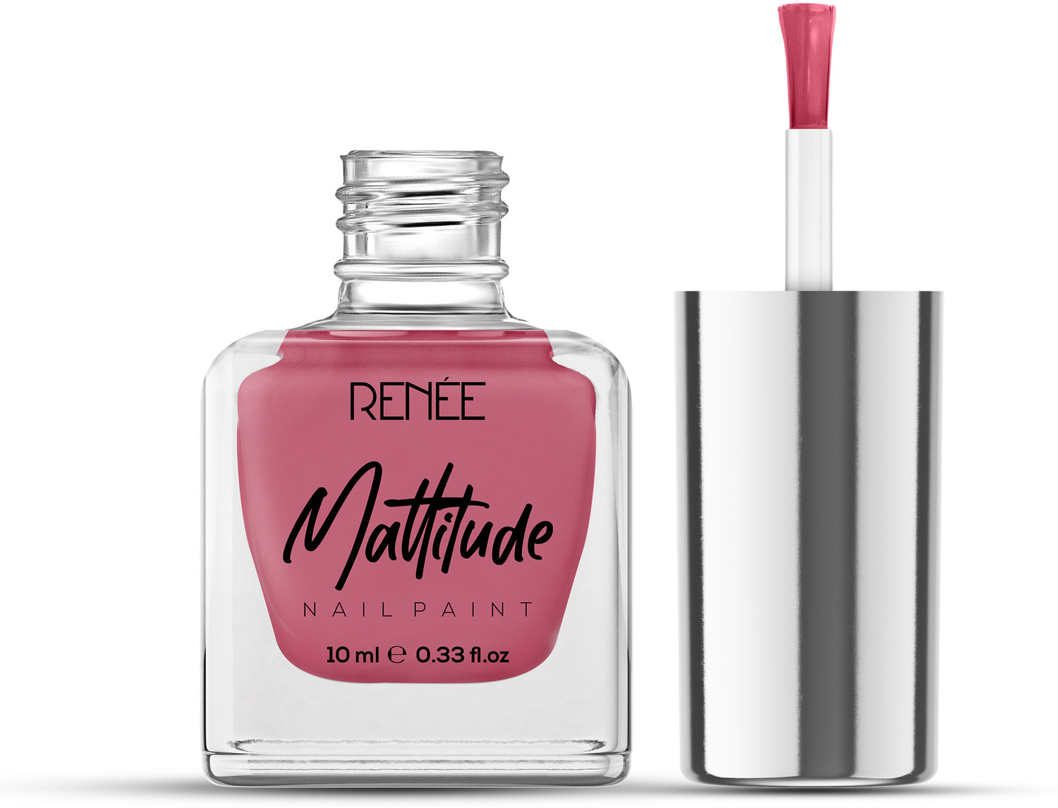 Image of Renee Mattitude Nail Paint Royale Rose | Chip Resisting Formula with High Coverage Royale Rose