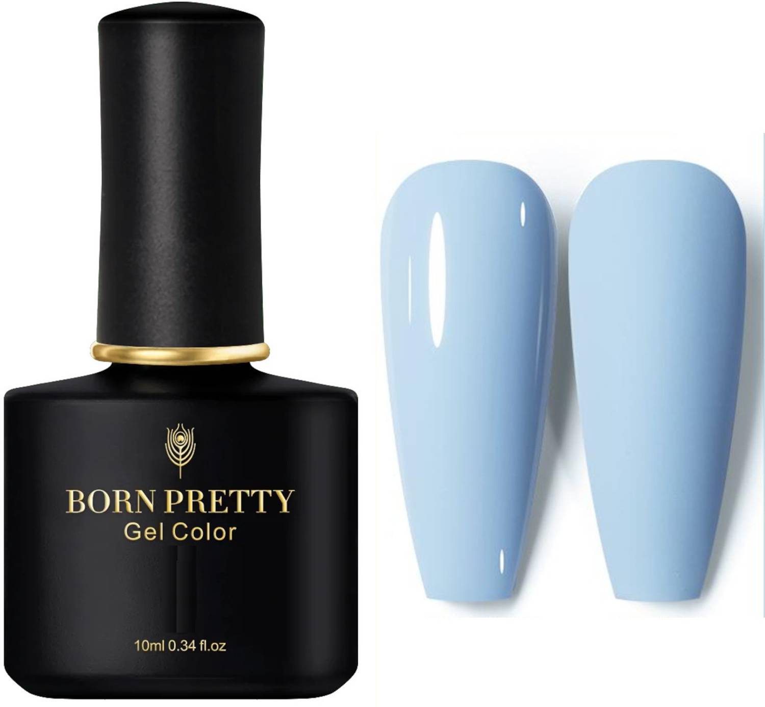 BORN PRETTY 10ml Black Spar Series Glossy / Matte Gel Polish UV LED Color Gel Nail Polish-86 BP-10ml-86