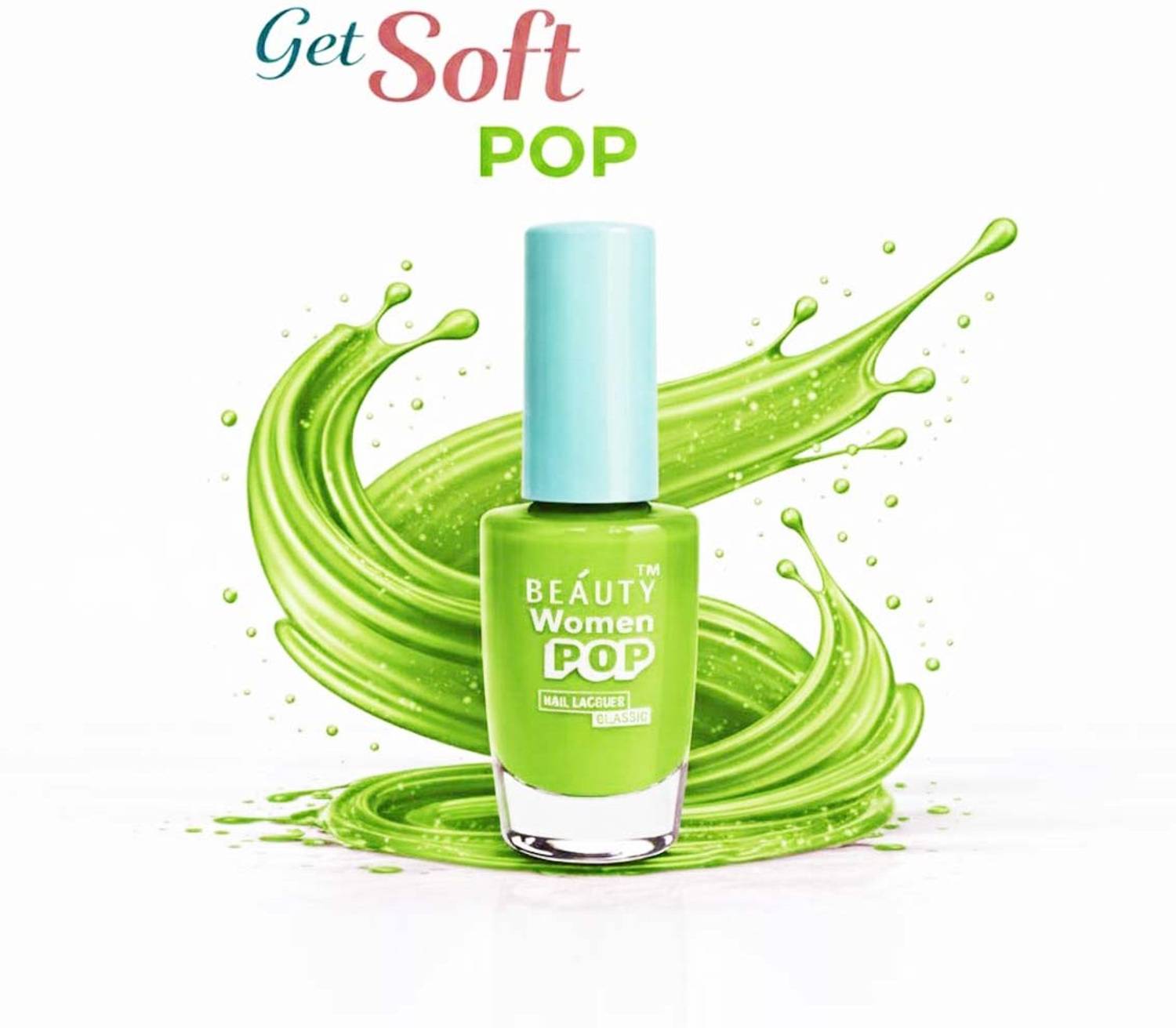 Beauty Women POP Nail Polish – Parrot Green color | Long Lasting | Matte Finish Parrot