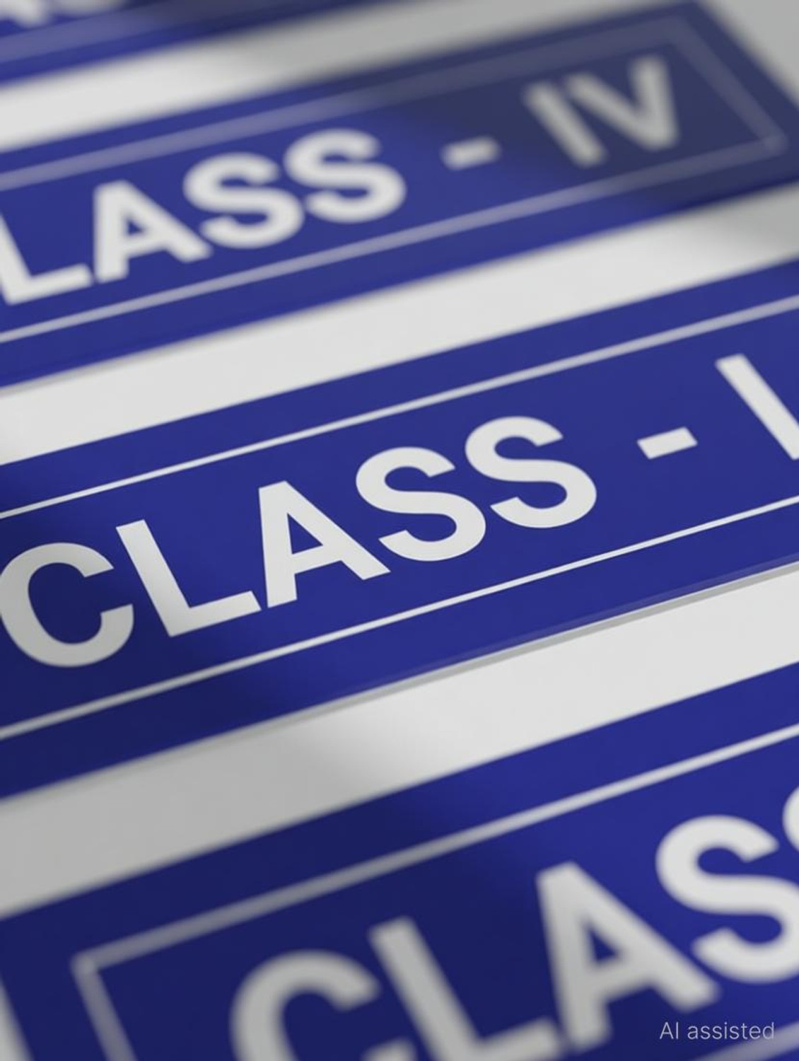 Image of Ishanvi Enterprises Plastic Classroom Name Plate Name Plate