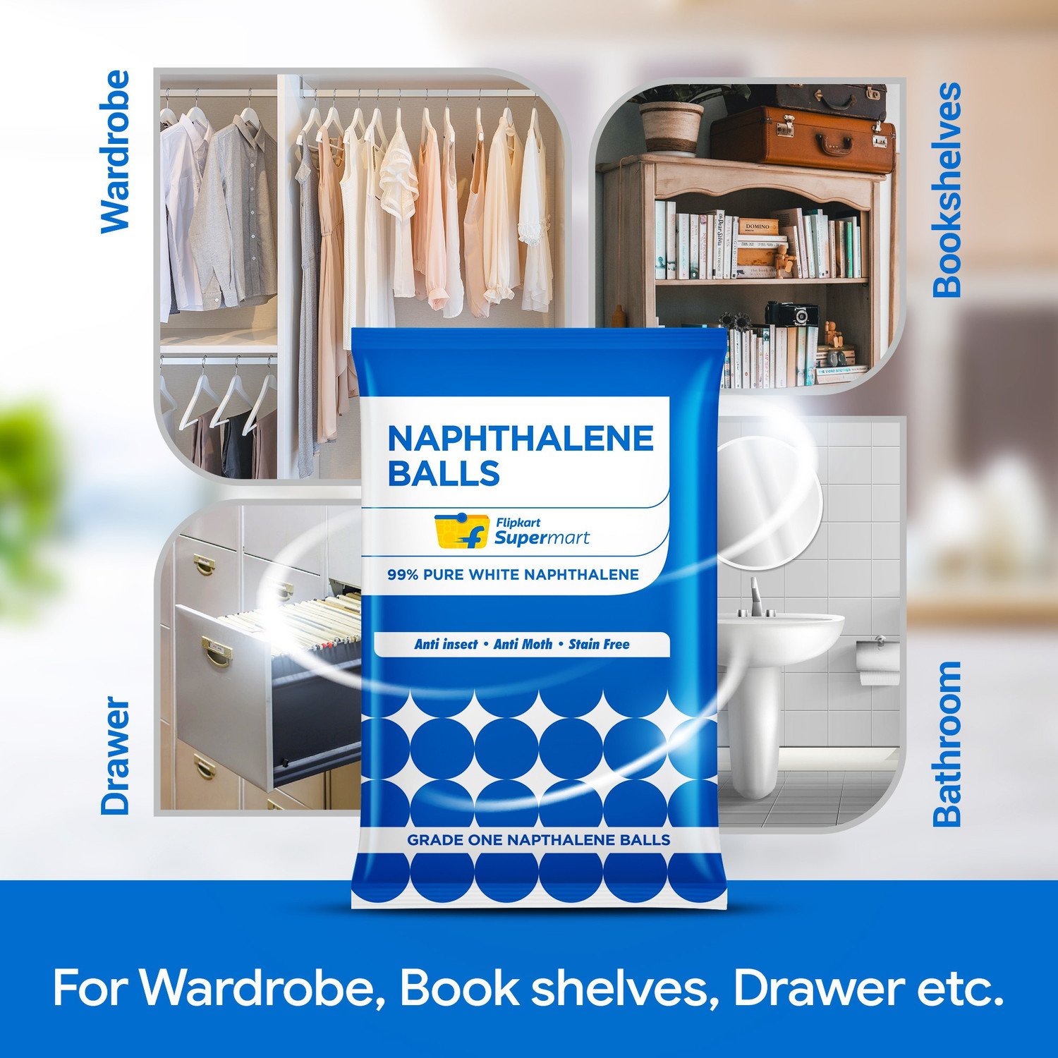 Image of Flipkart Supermart Naphthalene Balls