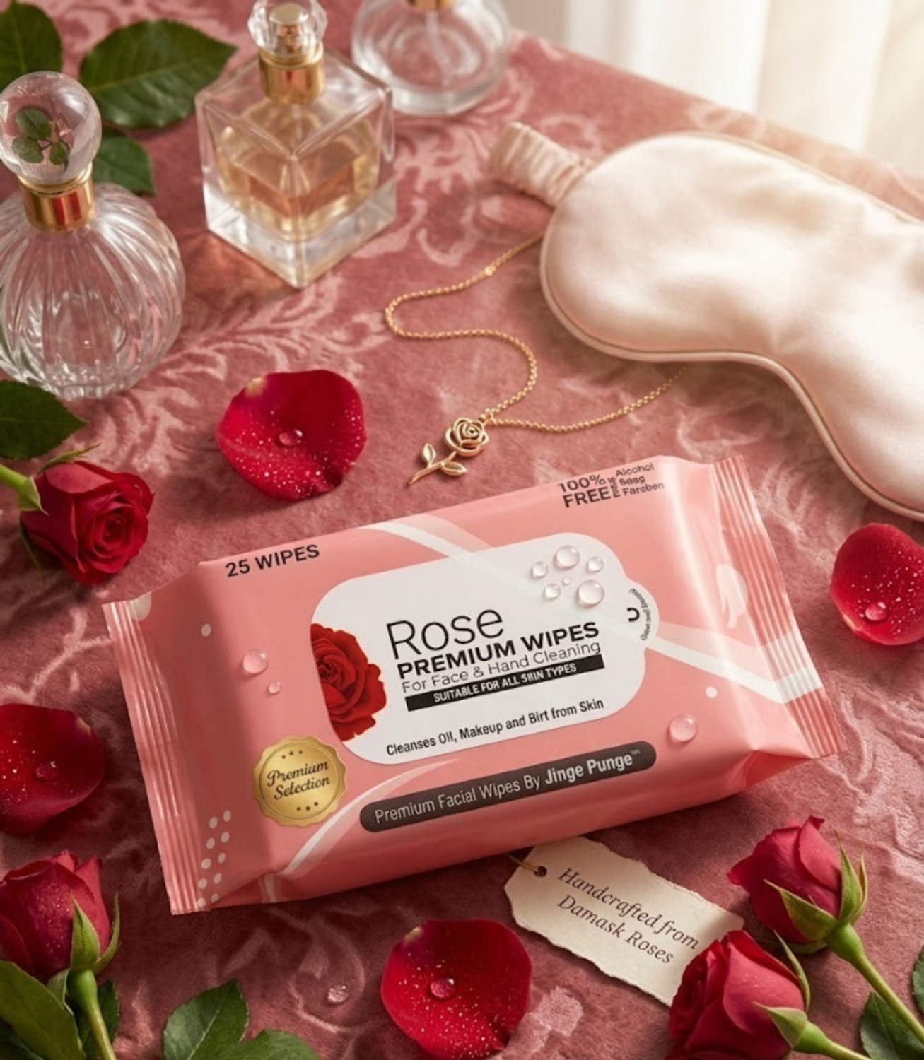 Image of jogi premium rose facial tissues White Paper Napkins