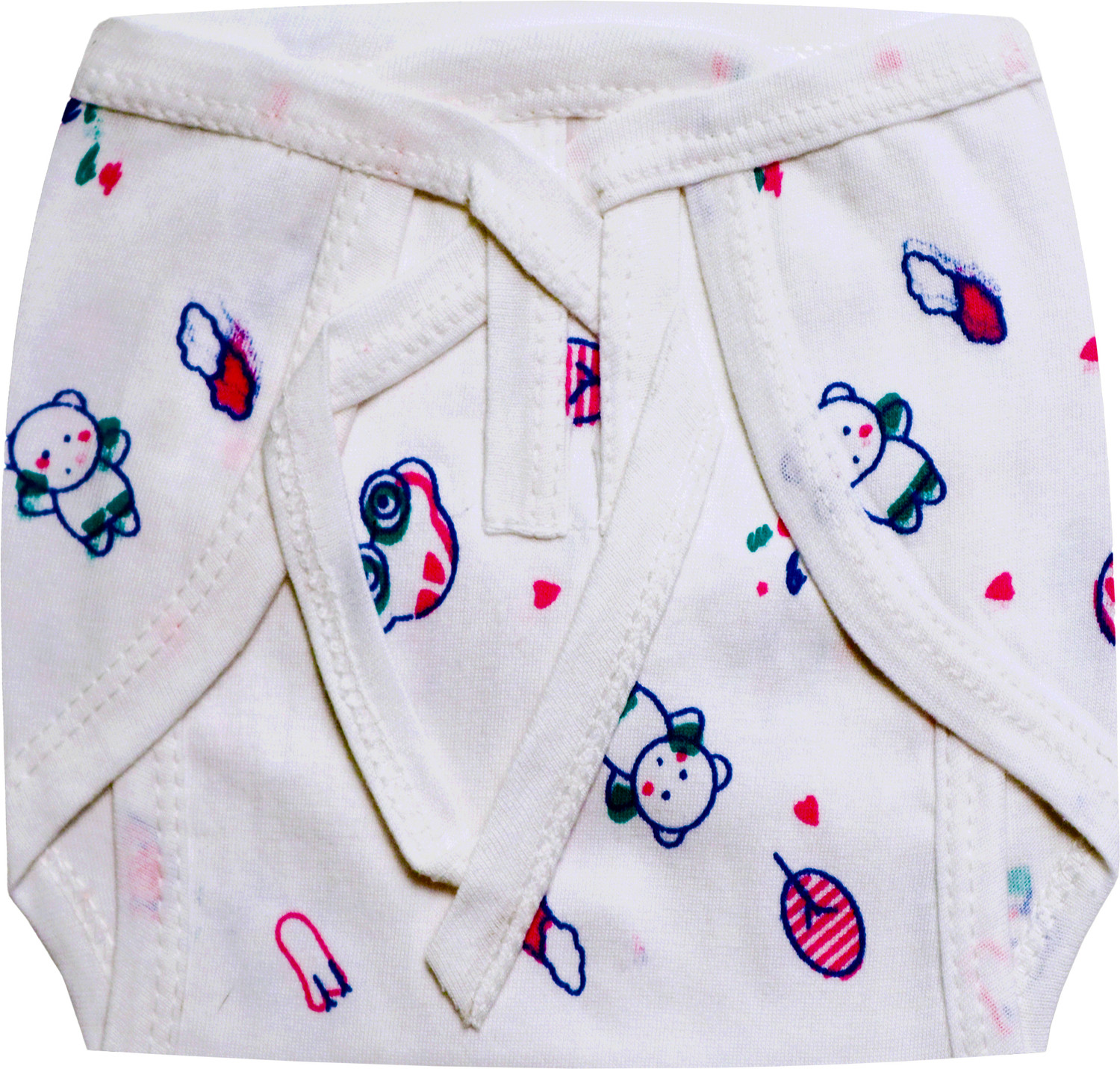 Image of DON CARE Baby Cotton Premium Quality Nappies Washable Reusable Diaper(Multi 0-6 Months)