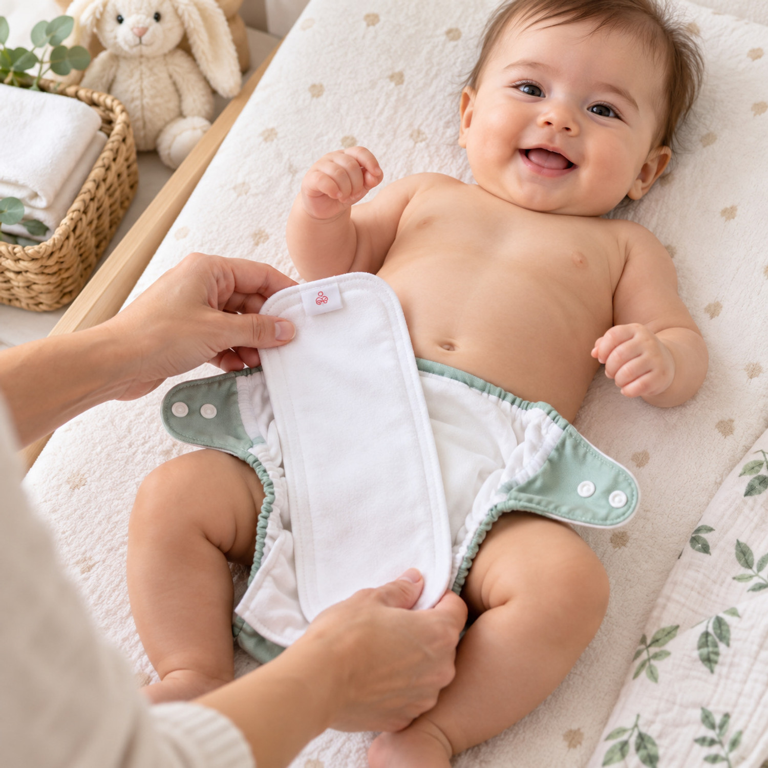 Image of bumberry Reusable Wet Free Inserts For Cloth Diapers (Pack Of 3)