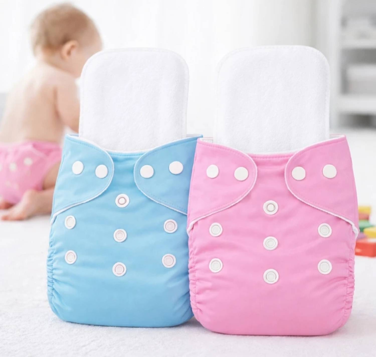 BabePanda Baby Cloth Diapers and Inserts/washable & reusable Diapers, Nappy