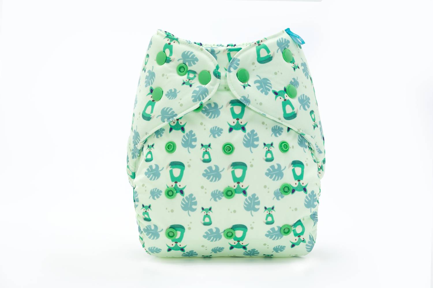 bumberry Adjustable Reusable Cloth Diaper Cover Without Inserts For Babies (Fuzzy fox 3-36 Months)