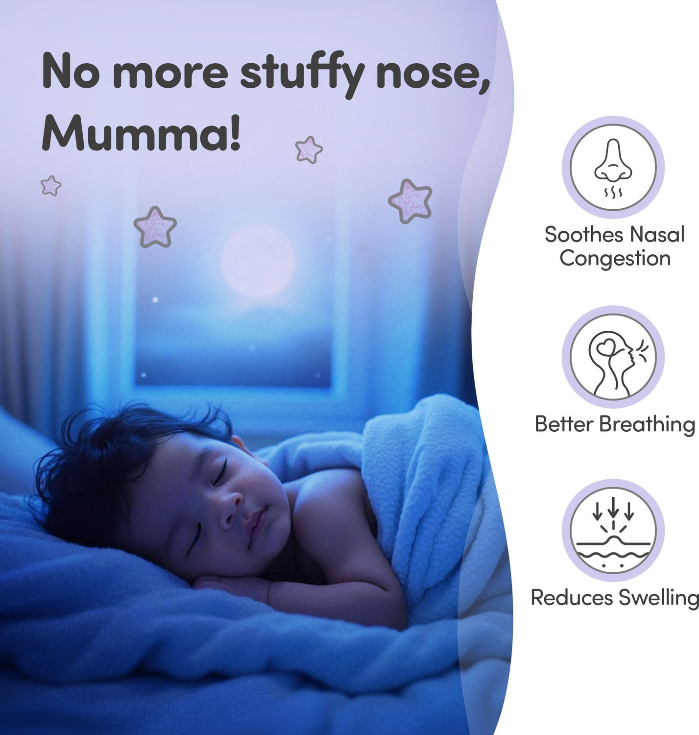Image of Mylo Baby Cold & Cough Relief Roll-On for Babies | Quick Relief from Nasal Congestion Manual Nasal Aspirator