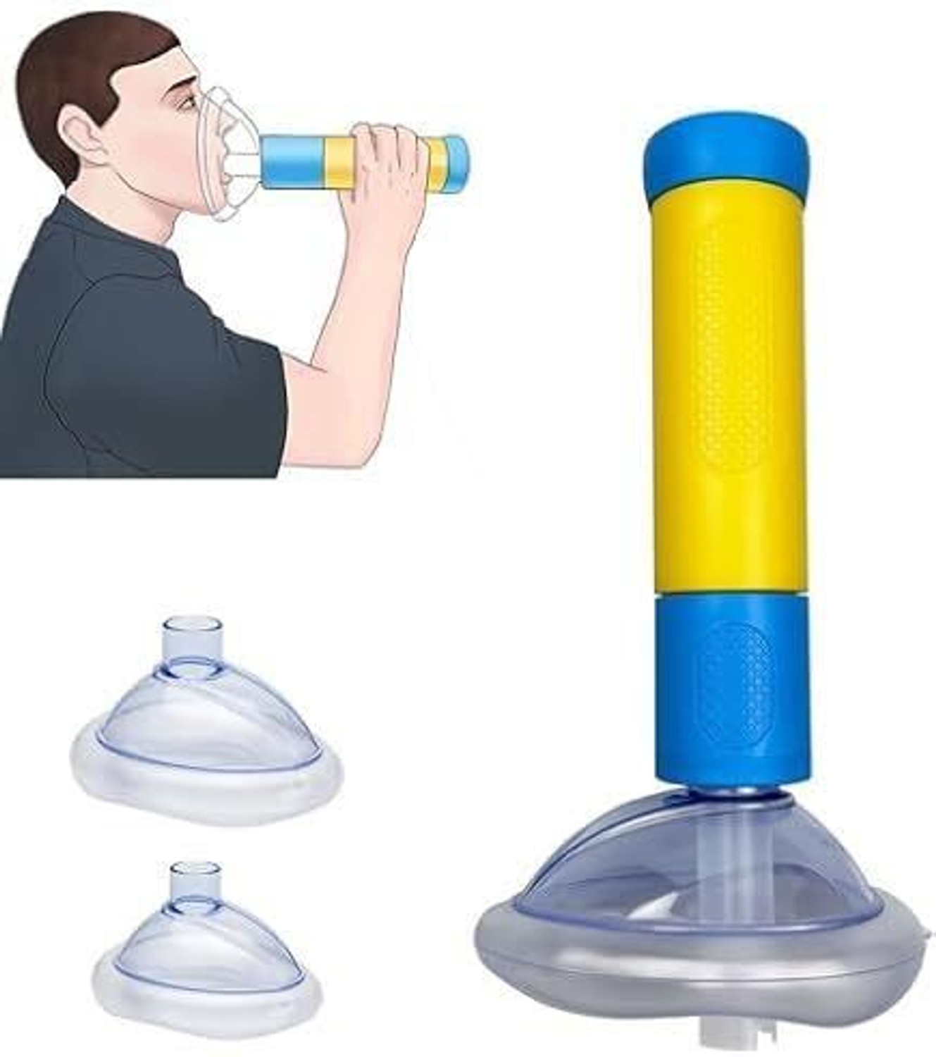 Image of MBVTREADS Anti Choking Device Choking Rescue Device for Kids and Adults Manual Nasal Aspirator