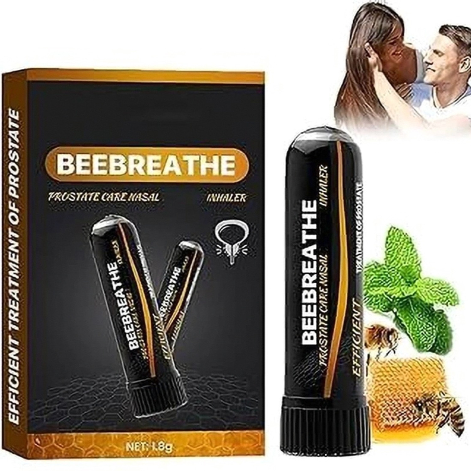 Image of Bee Venom Beebreathe Nasal Inhaler | Beebreathe Nasal Inhaler - Nasal Inhaler Nasal Manual Nasal Aspirator