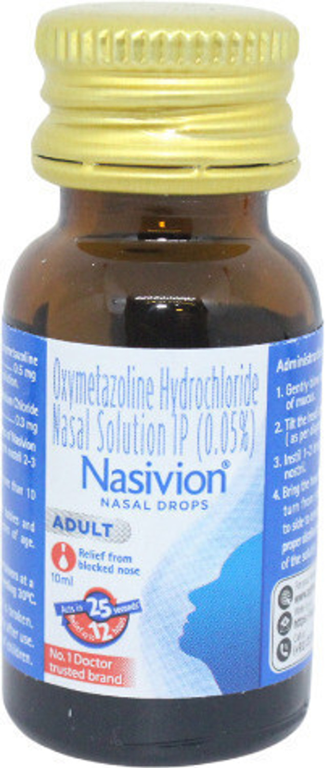 Image of nasivion CLASSIC ADULT 0.05% NASAL DROPS Manual Nasal Aspirator
