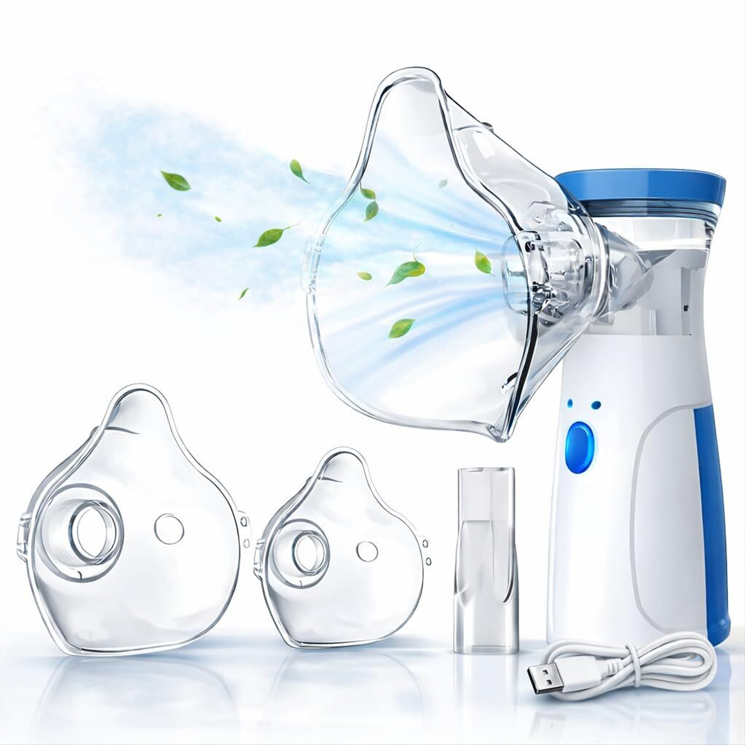 Image of NLB ENTERPRISE Portable Rechargeable Mesh Nebulizer Machine for Adults and Kids NB103 Nebulizer
