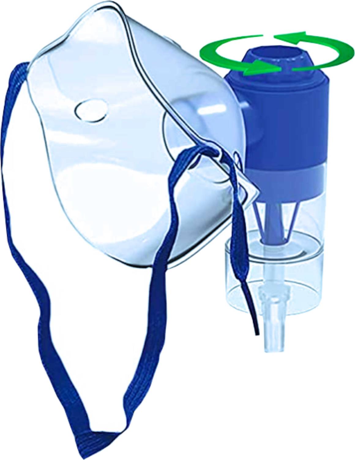 AMBITECH Child Nebulizer Mask With Air Tube, Medicine Chamber | Pack Of 1 Nebulizer