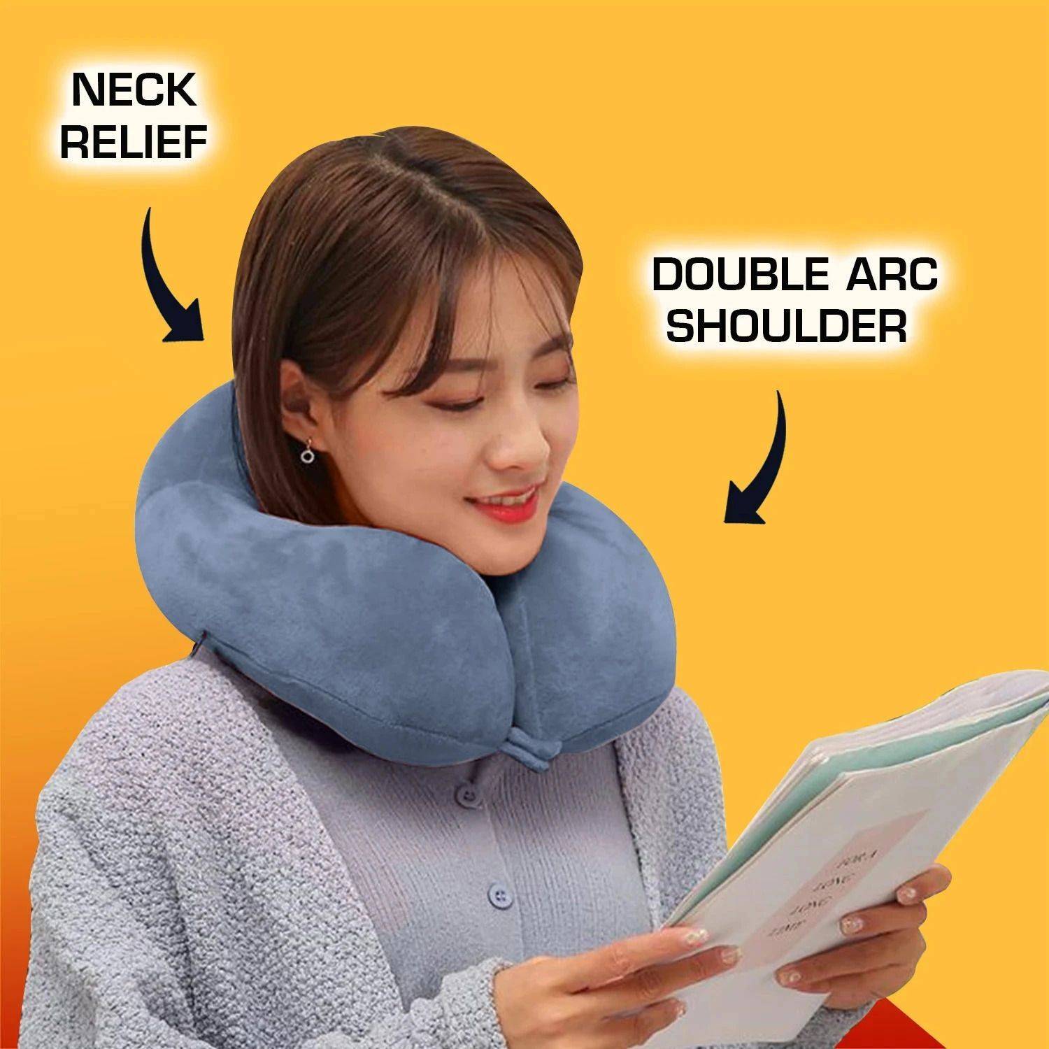 Greeli Premium Travel Pillow 360 Degree Support - Image 5