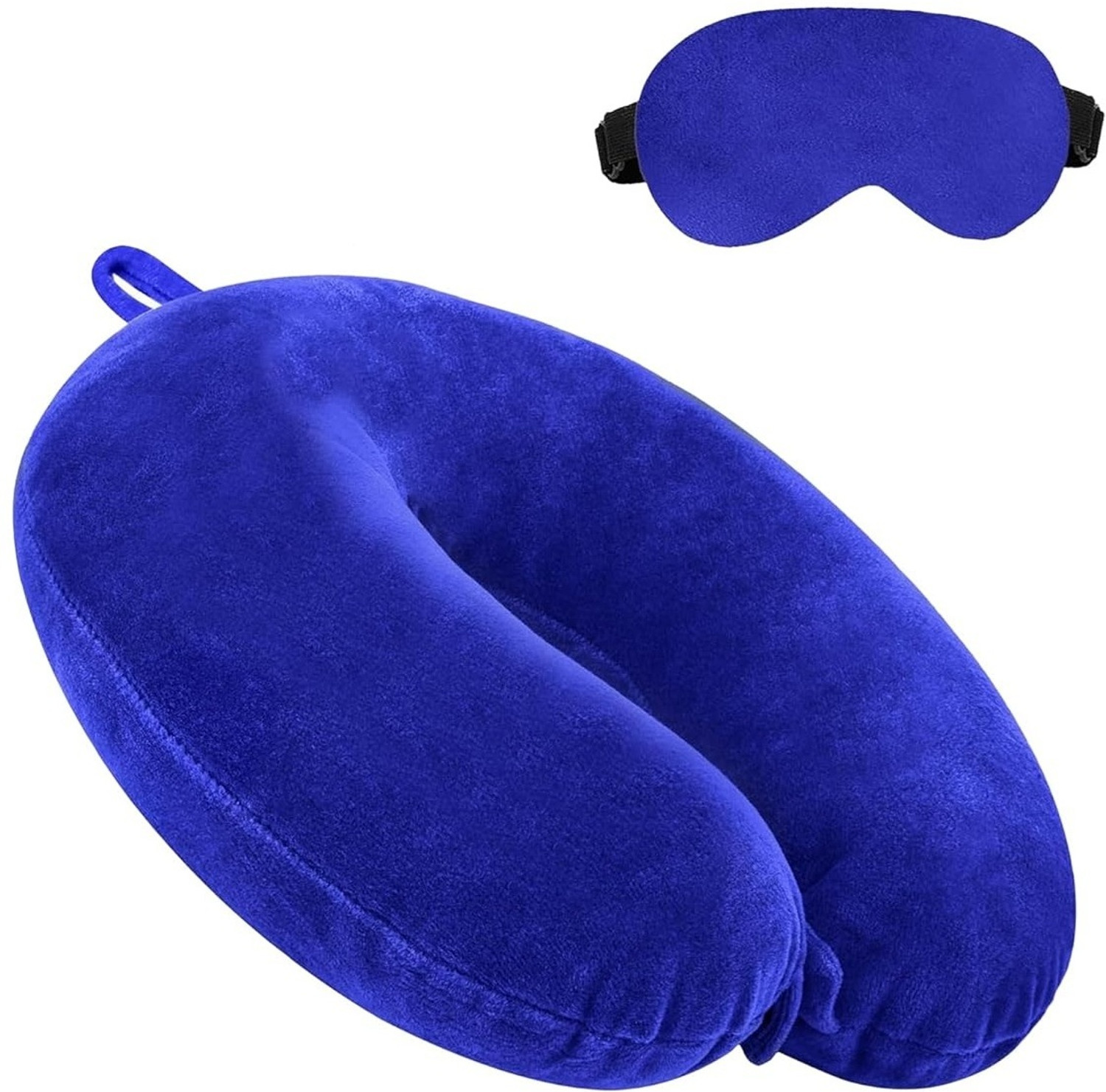 Image of Click2Store Neck Pillow Eye Mask Combo Airplane Travel Pillow with Sleeping Eyemask Neck Pillow & Eye Shade