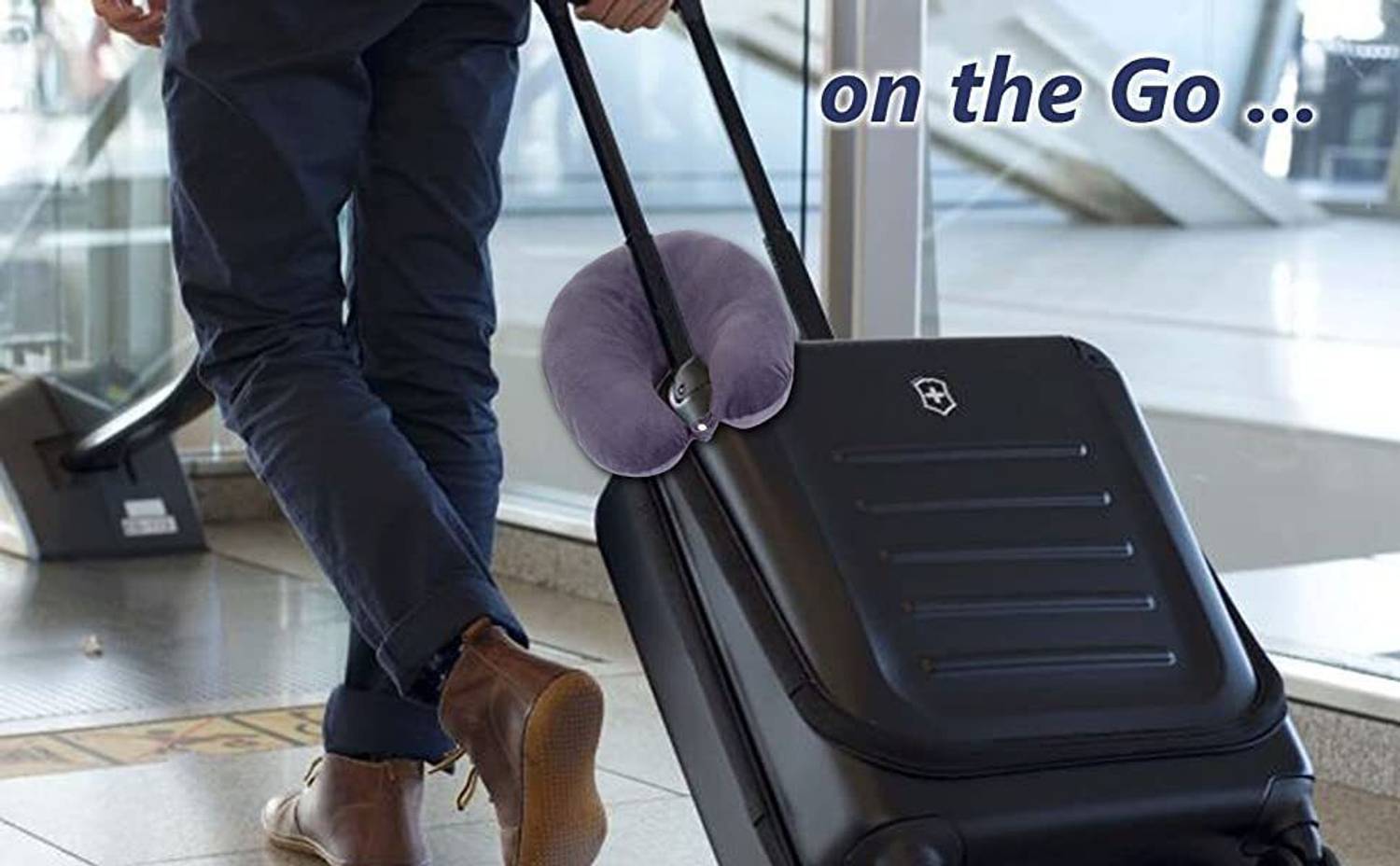 tyagicollections U Shape Travel Neck Pillow & Eye Shade - Image 4