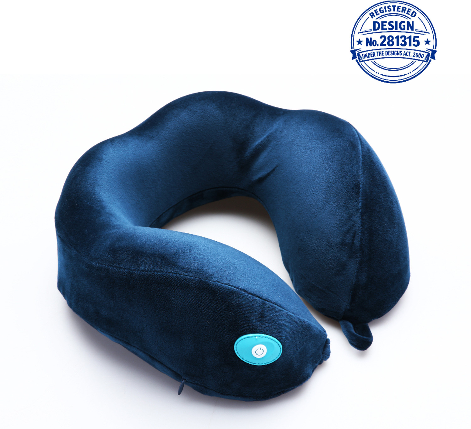 Image of TRAVEL BLUE Memory Foam - Luxury Neck Pillow with Massage Function for Comfort Neck Pillow