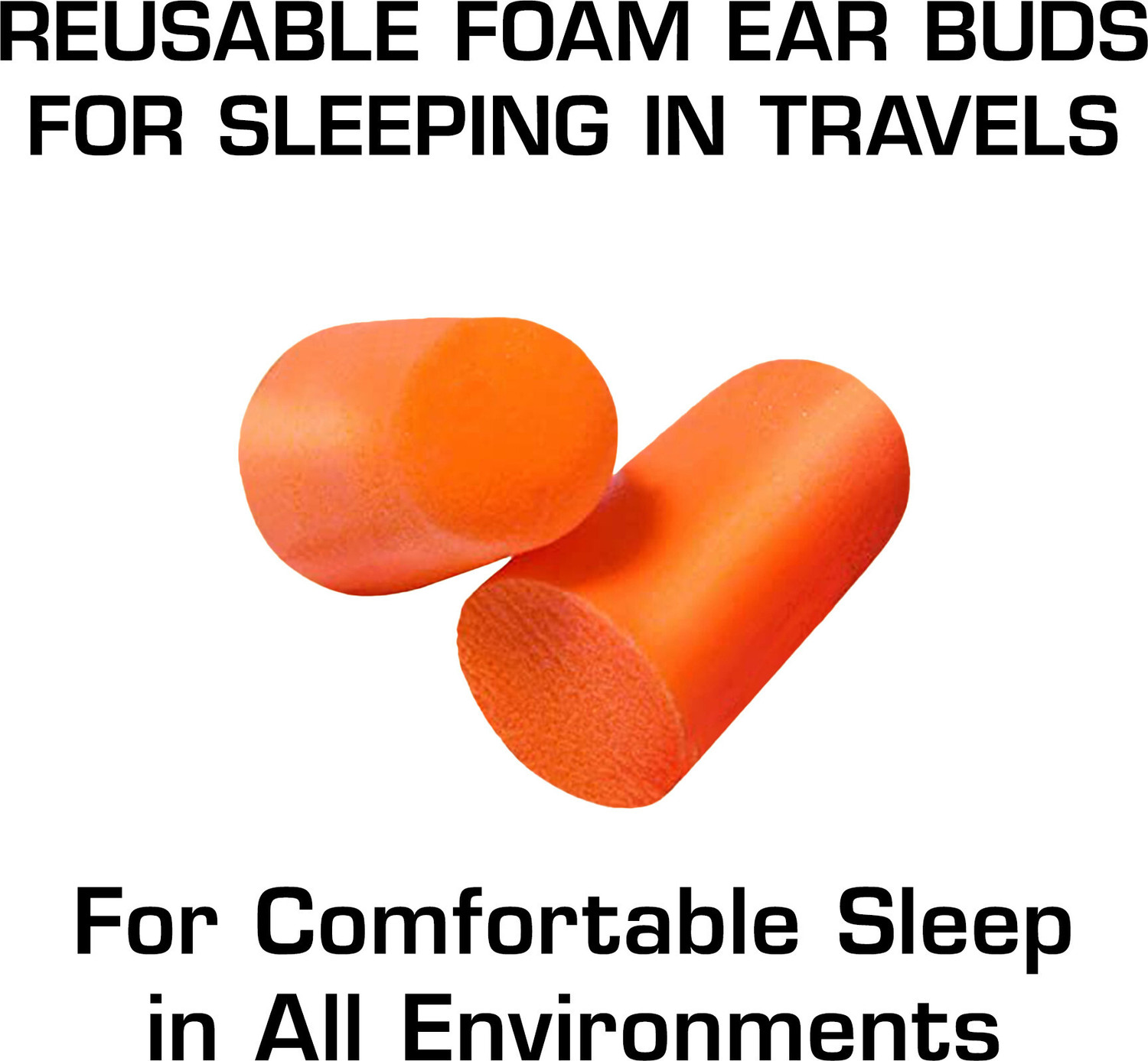 Image of Greeli Premium Memory Foam Travel Neck Pillow Lightweight Combo of Carry Bag, Ear Plug, Neck Pillow & Eye Shade