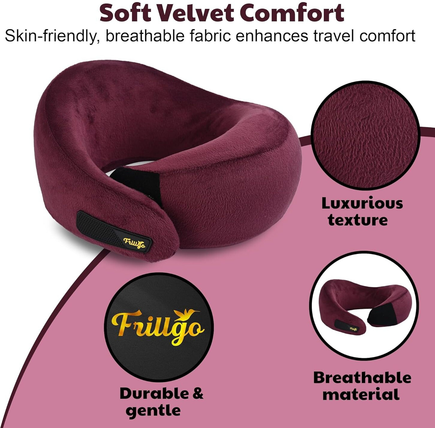 Image of Frillgo TRVNCKPLO Neck Pillow