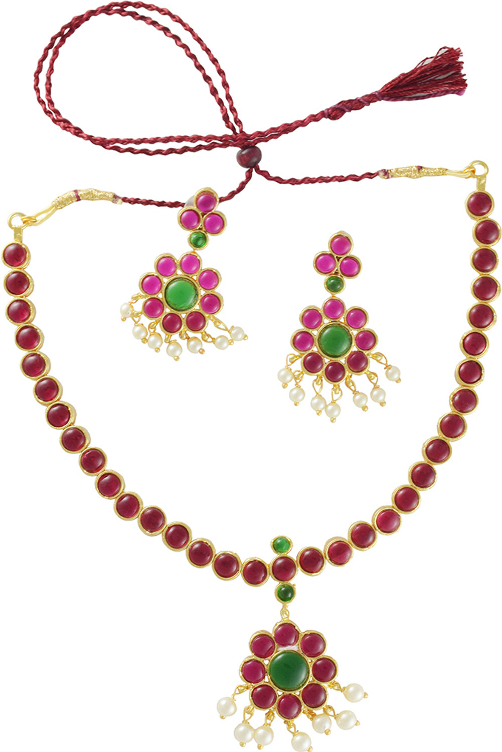 Image of UshaGold Gold-plated Plated Copper Necklace