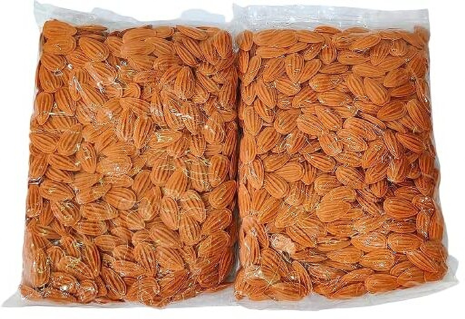 Image of TreasureTree Islamic tasbih Plastic Badam Counting Tasbeeh Beads One Thousand Beads Orange Plastic Layered