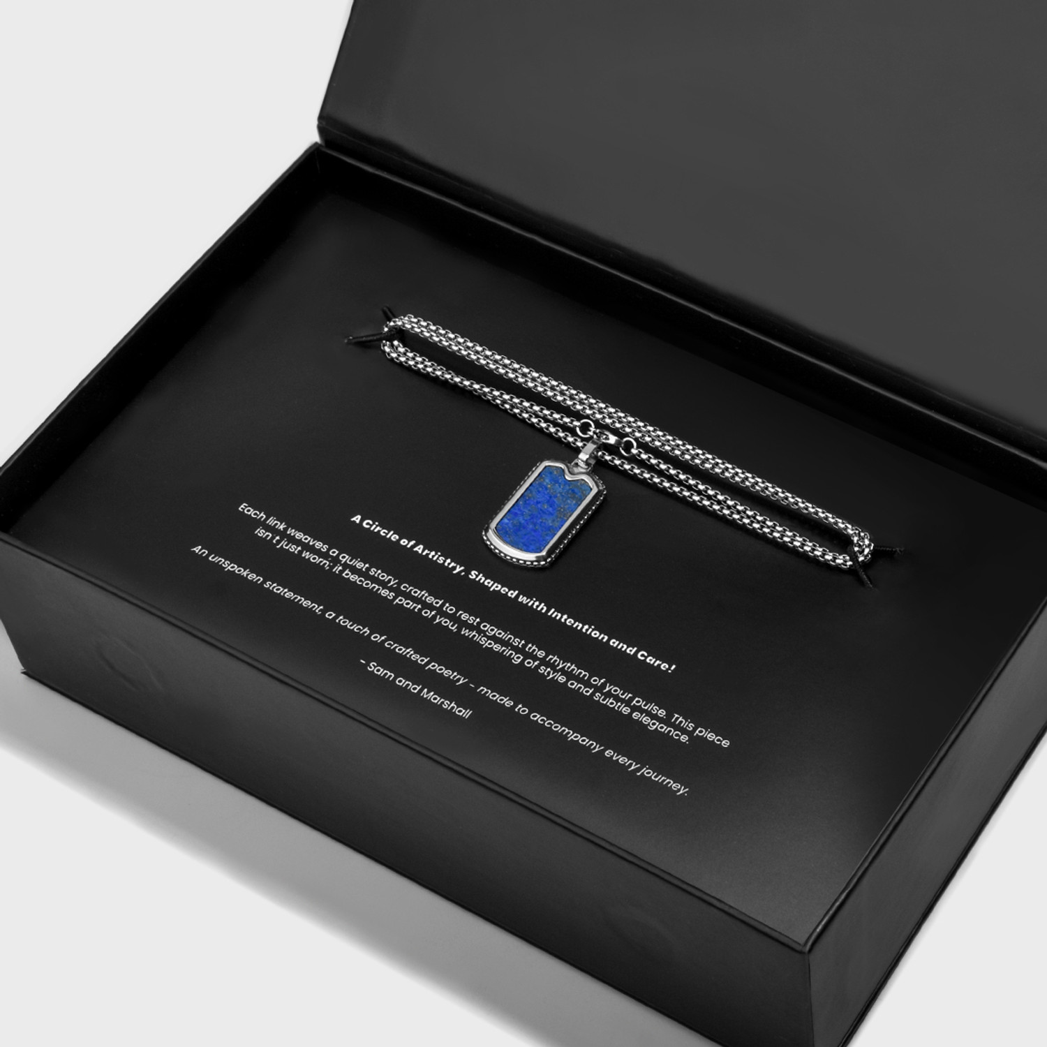 Image of SAM AND MARSHALL Strife Stainless Steel Necklace