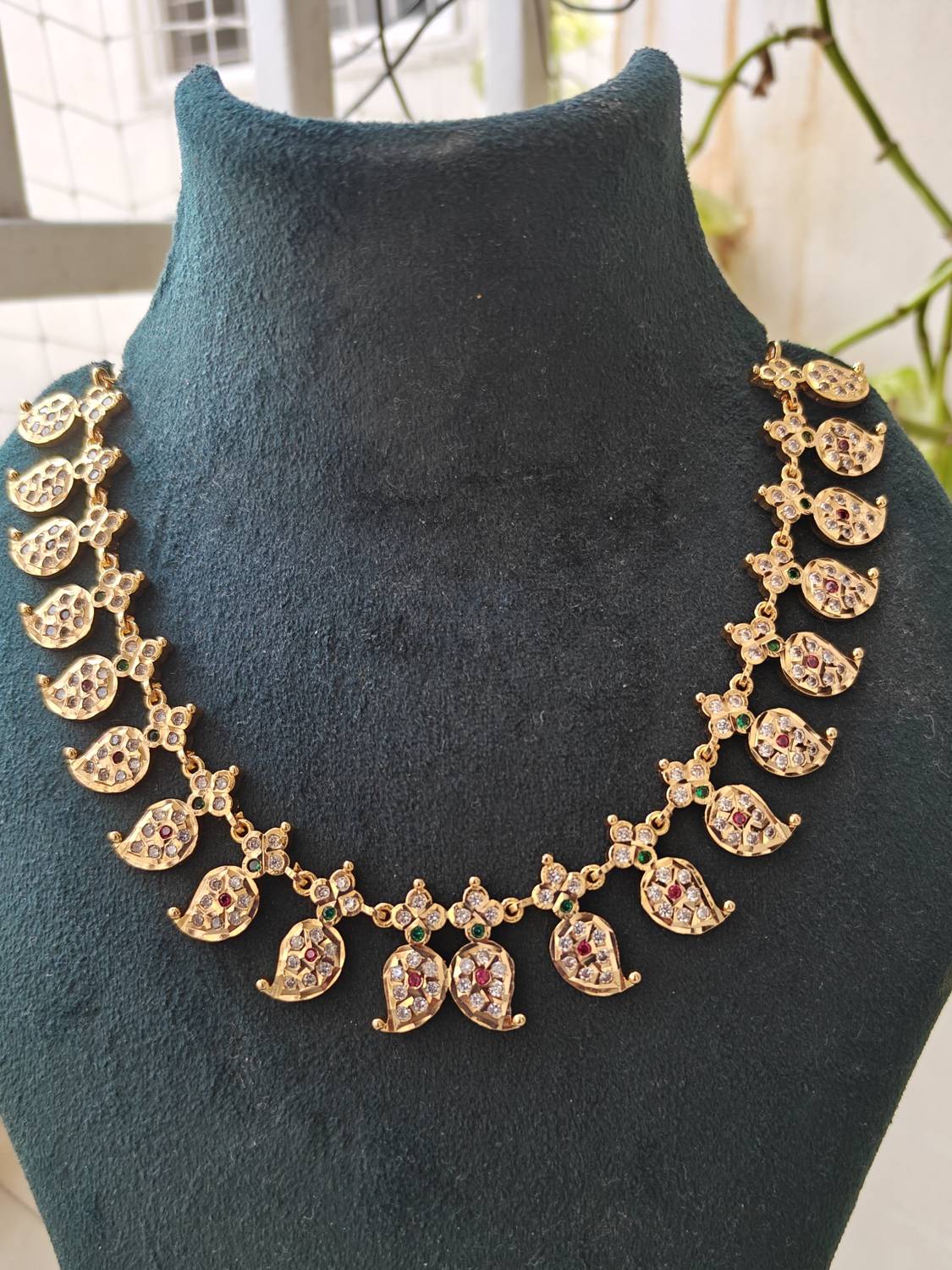 Ajrang Mango necklace Gold-plated Plated Alloy Necklace