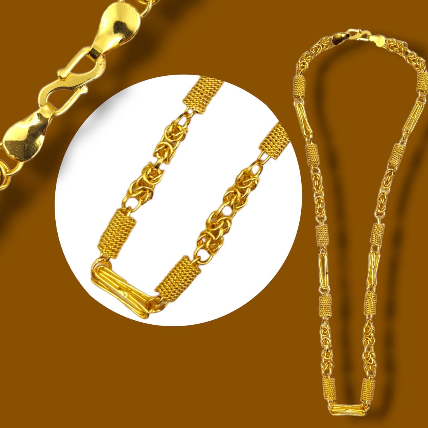 dolcyhub Gold-plated Copper Chain - Image 3