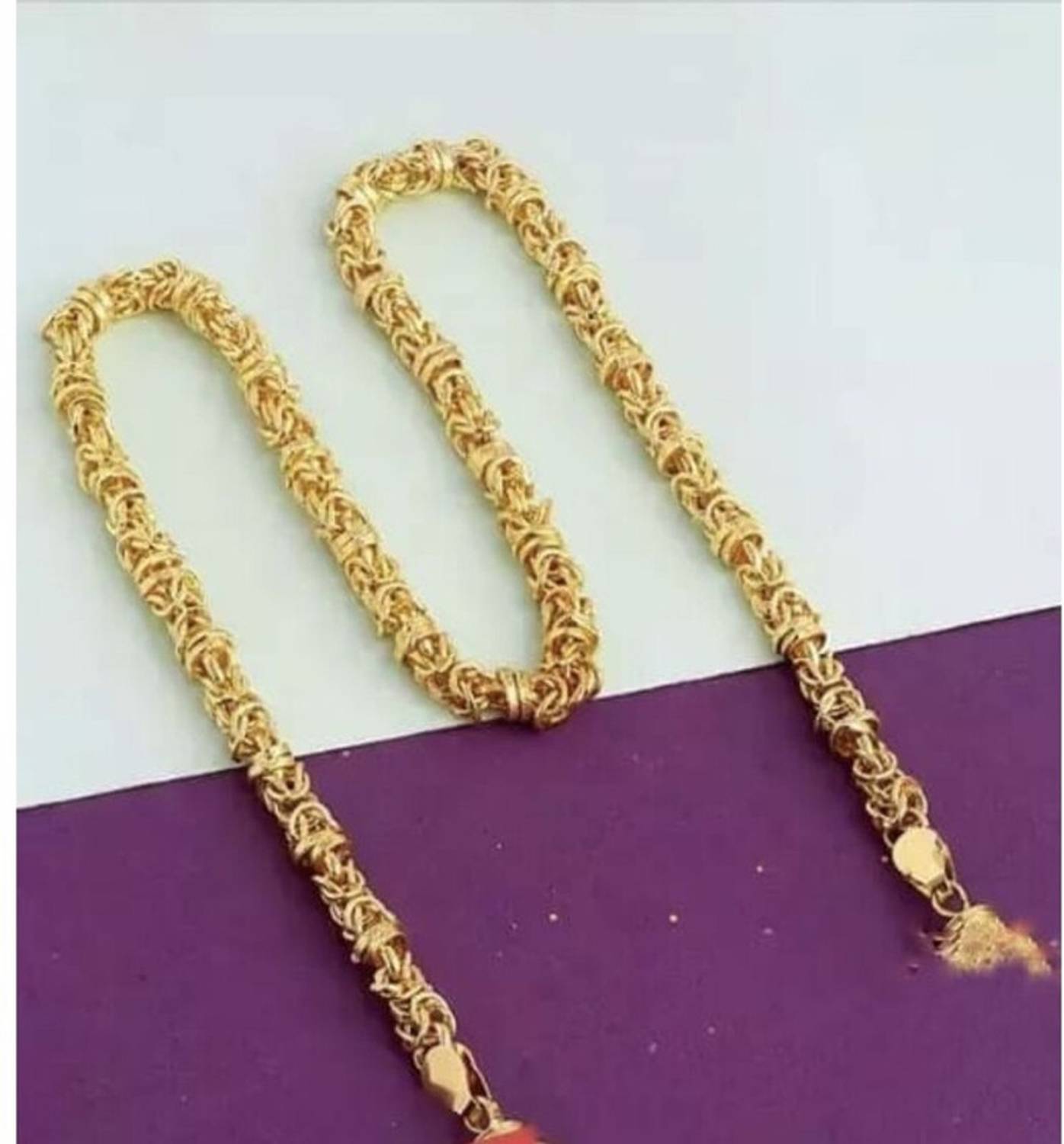 Bhumi09 Gold-plated Plated Alloy Chain Set
