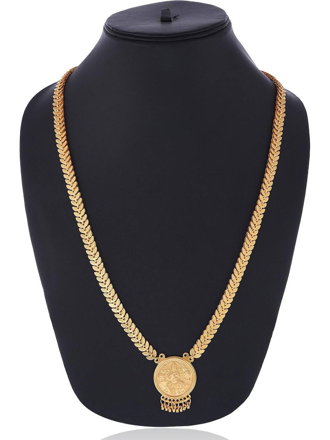 Bhagya Lakshmi Traditional Gold-plated Plated Alloy Necklace