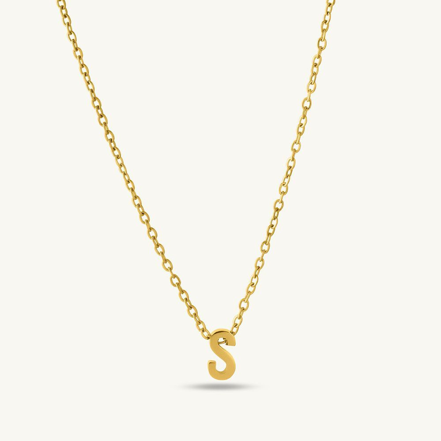 Image of PALMONAS Gold-plated Plated Stainless Steel Chain