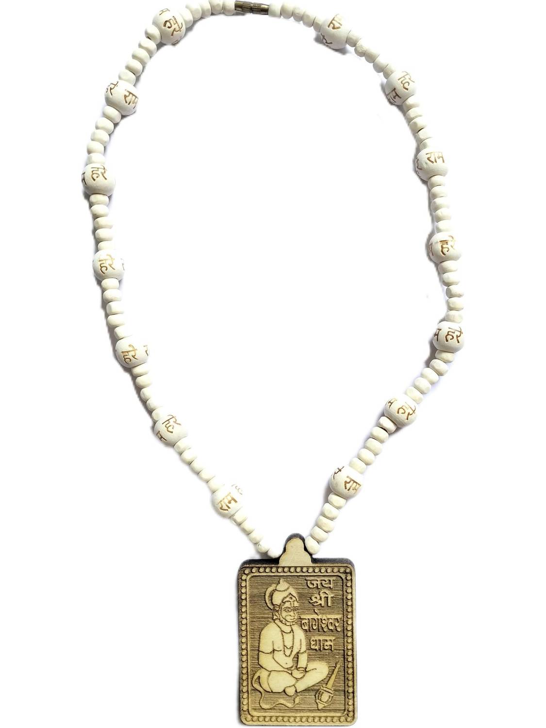 Bhagya shree Tulsi product HANUMAN JI TULSI MALA PURE TULSI MALA BAGESHWAR DHAM Wood Chain Set