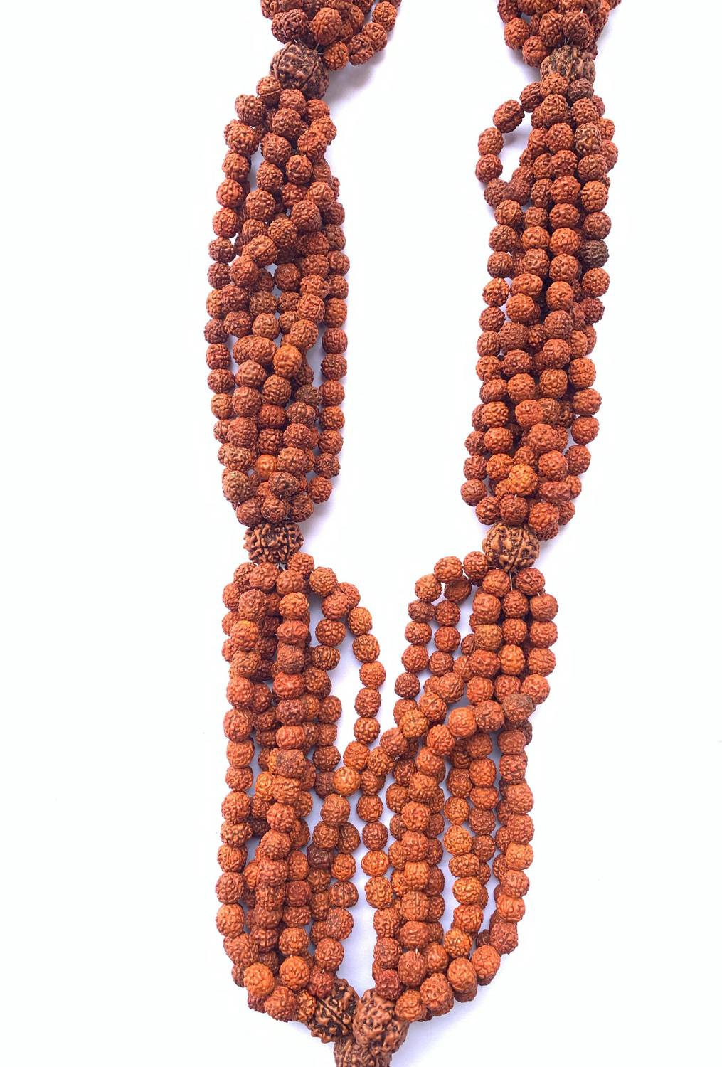 Sarvaksh 1008 Bead Rudraksha Kantha Mala - Image 3