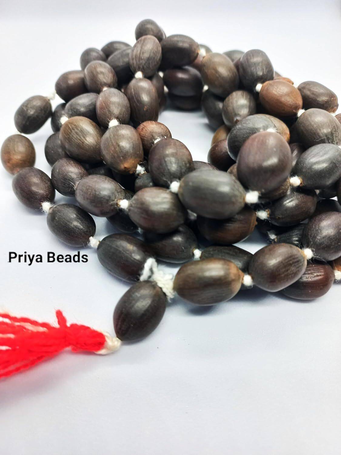 Priya Beads 108 Lotus Seed Japa Mala for Pooja - Image 4
