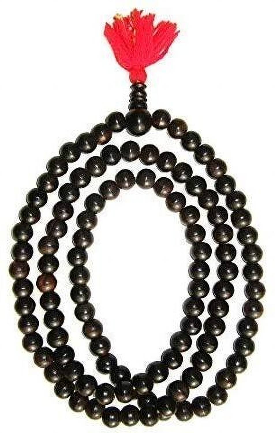 Aurra Stores Handicraft Industries Wood Karungali Kattai Mala (Black) Wood Chain