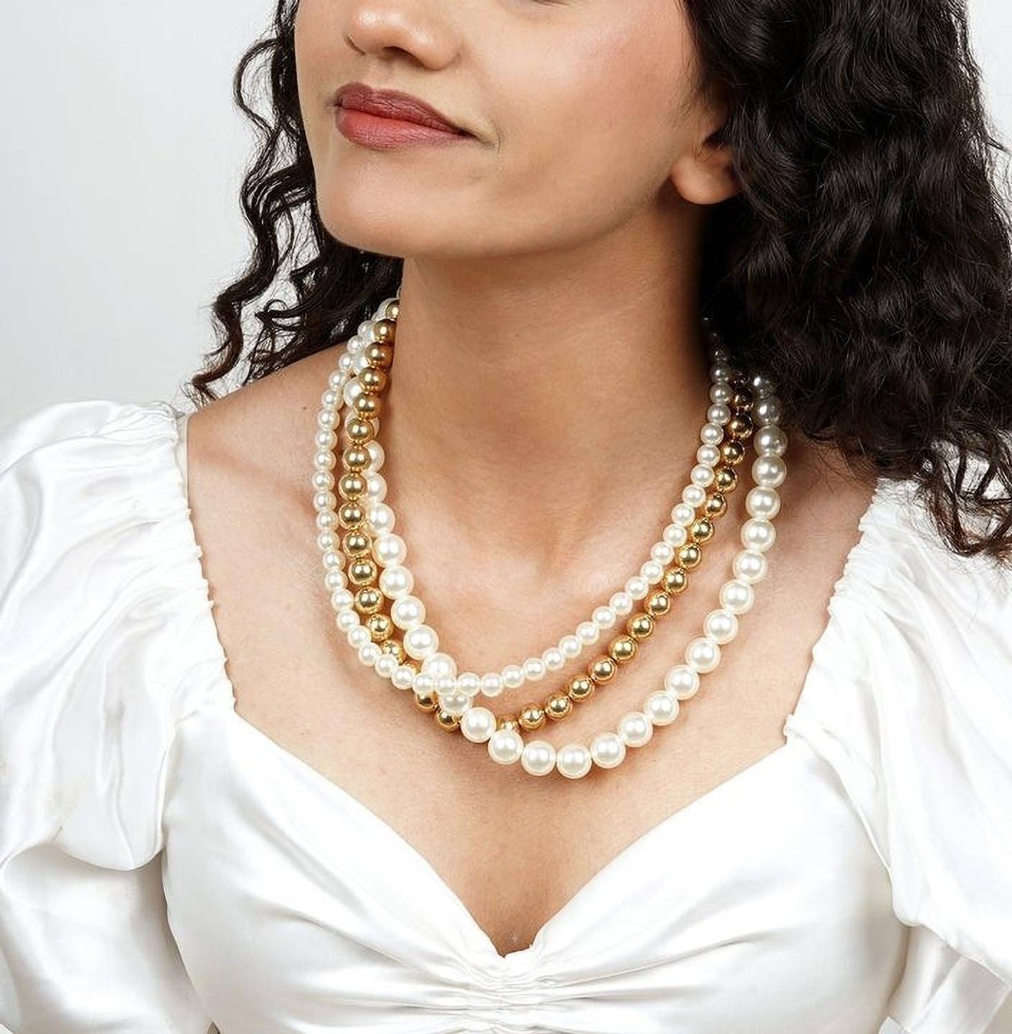 Agrawal Sales Pearl Mother of Pearl Layered