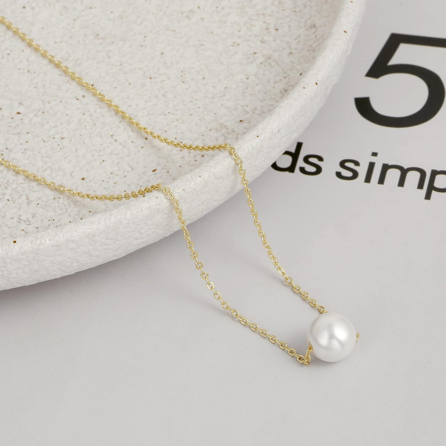 Image of BOGHRA SALES Shimmering Graceful Pack Of 6 Elegant Necklace Combo For Women And Girls Pearl, Cubic Zirconia, Diamond Gold-plated, Silver Plated Silver, Copper, Alloy Necklace