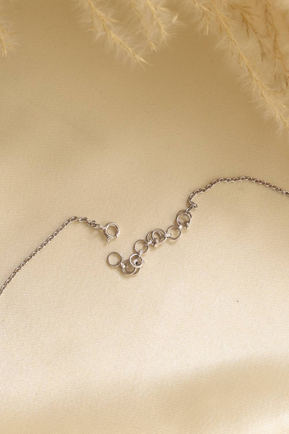 KIORAH Personalised Sanjana Rose Gold Necklace - Image 4