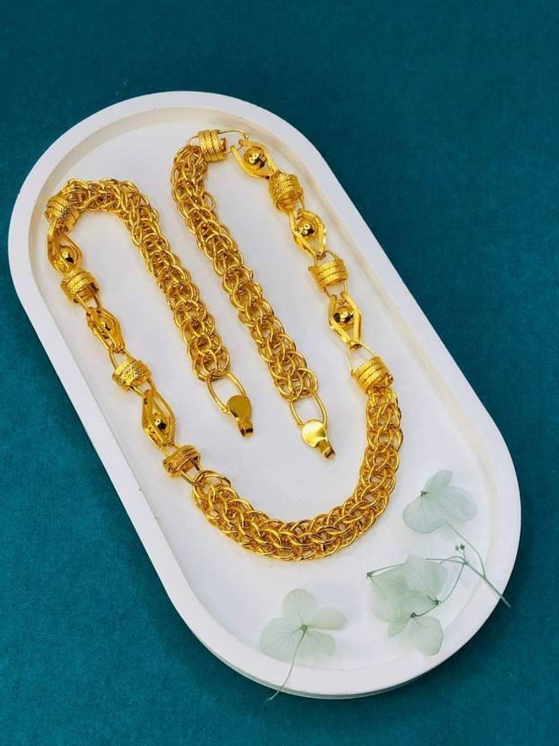 金華山rrrページです☆ XAYIZ 1 gram High Quality Indian Polished “20” Inches Gold Chain