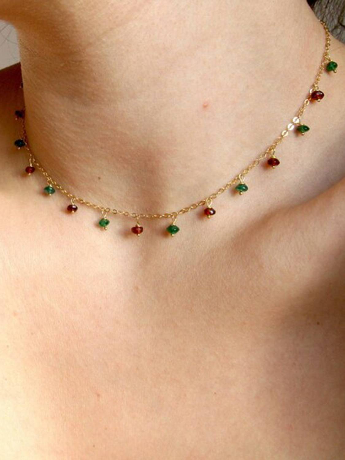 Bhumi09 Gold-plated Plated Brass Chain
